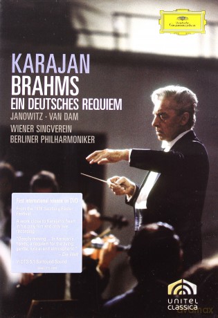 Karajan: Brahms:Ein Deutsches Requiem Op.45 [DVD]