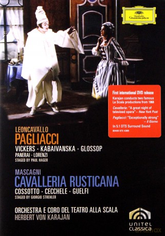 Karajan: Mascagni:Cavalleria Rusticana [DVD]