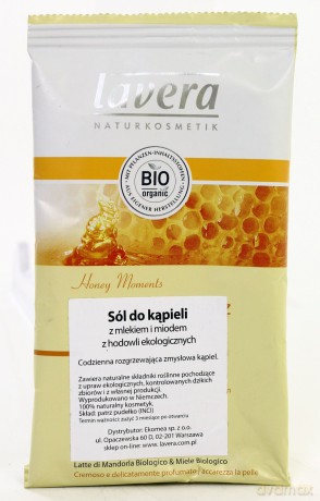 LAVERA sól do kąpieli mleko i miód [KOSMETYKI]