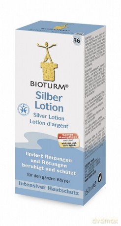 BIOTURM emulsja do ciała srebro koloidalne 150 ml [KOSMETYKI]