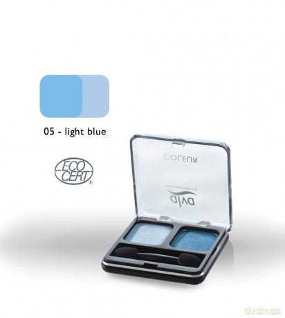 ALVA Cienie do powiek light blue [KOSMETYKI]