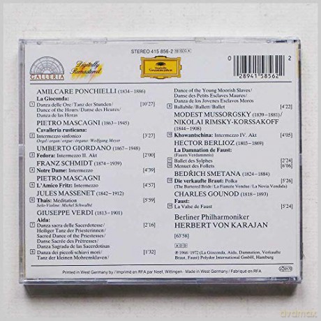 Karajan: Various:Tanz Der Stunden [CD]