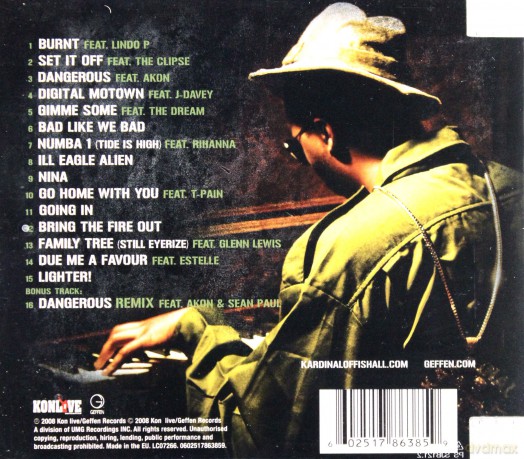 Kardinal Offishall: Not 4 Sale [CD]