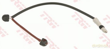 Styk ostrzegawczy, zużycie okładzin hamulcowych TRW GIC315 Porsche