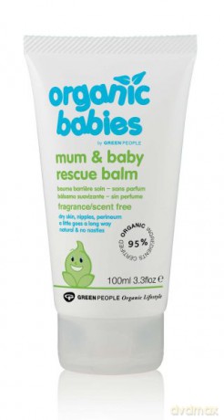 GREEN PEOPLE bezzapachowy balsam gojący dla mam i niemowląt [KOSMETYKI]