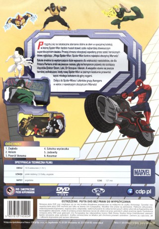 Mega Spider-Man kontra najwięksi złoczyńcy Marvela [DVD]