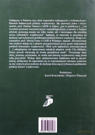 Wybrane problemy badawcze polskiej historii wojskowej - Karol Kościelniak, Zbigniew Pilarczyk [KSIĄŻKA]