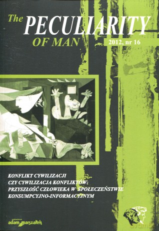 The Peculiarity of Man 16/2012 - [KSIĄŻKA]