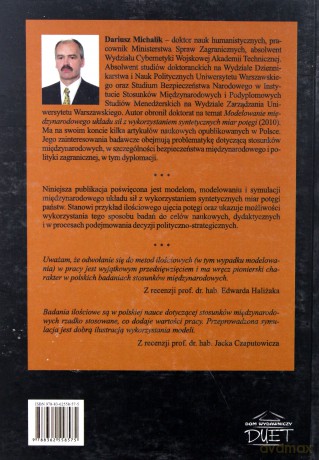 Modelowanie i symulacje międzynarodowego układu sił - Dariusz Michalik [KSIĄŻKA]
