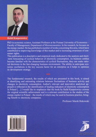 The cyclical behavior of the electricity market in Poland market leading indicators - Rafał Kasperowicz [KSIĄŻKA]