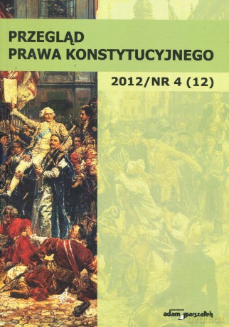 Przegląd Prawa Konstytucyjnego 4/2012 - [KSIĄŻKA]