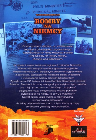 Bomby na Niemcy. Brytyjskie Lotnictwo w Nalotach na III Rzeszę. Część I: Grudzień 1939-Sierpień 1943 - Włodzimierz Mikulicz [KSIĄŻKA]