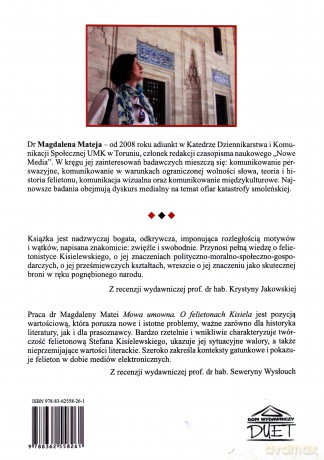 Mowa umowna. O felietonach Kisiela - Magdalena Mateja [KSIĄŻKA]