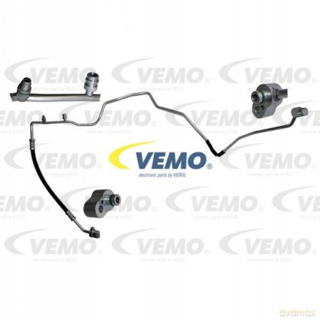 Vemo V15-20-0062 Linia wysokiego ciśnienia, Klimatyzacja Skoda VW Seat