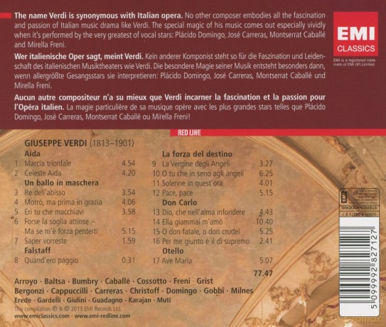 Placido Domingo: Magic Verdi [CD]