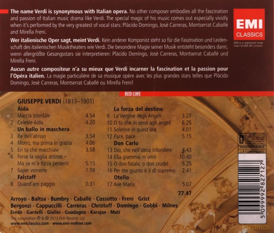 Placido Domingo: Magic Verdi [CD]