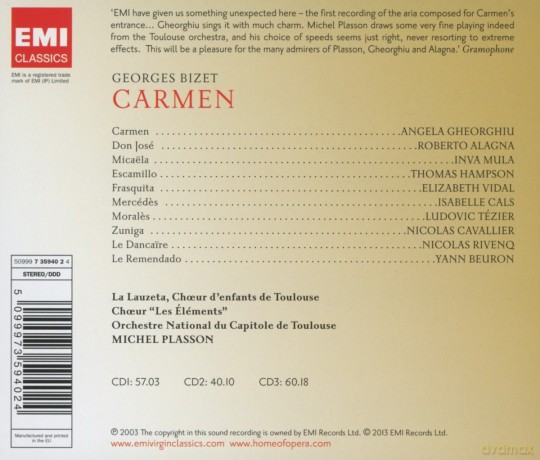 Angela Gheorghiu: Carmen [3CD]