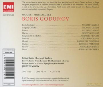 Jerzy Semkow: Boris Godunov [3CD]