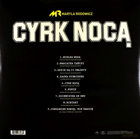 Maryla Rodowicz: Cyrk Nocą [CD]