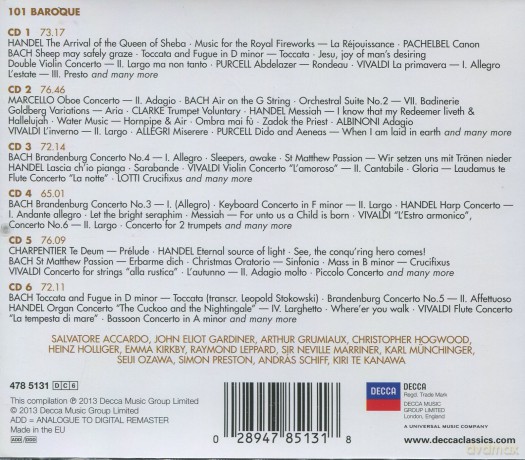 Baroque 101 [6CD]