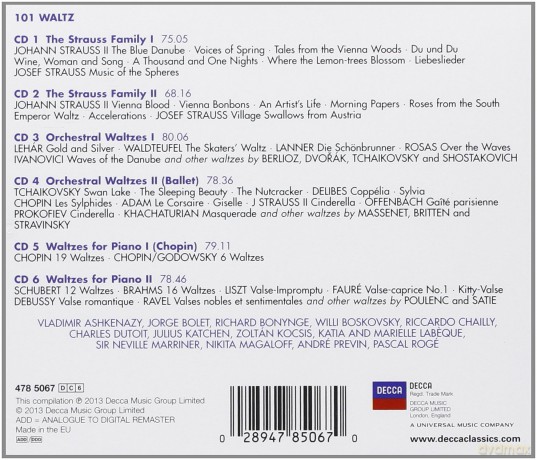 Waltzes 101 [6CD]