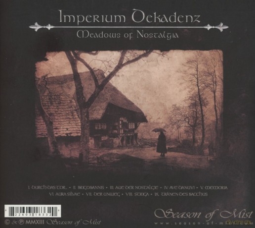 Imperium Dekadenz: Meadows Of Nostalgia (digipack) [CD]