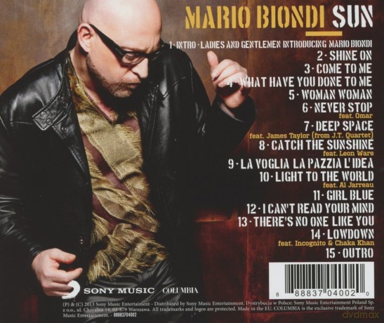 Mario Biondi: Sun [CD]
