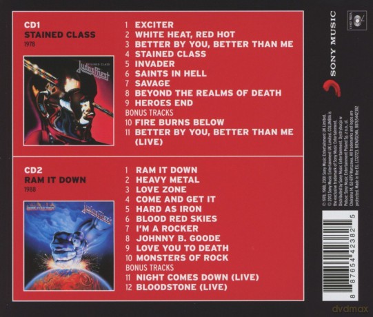 Judas Priest: Stained Class/Ram It Down [2CD]