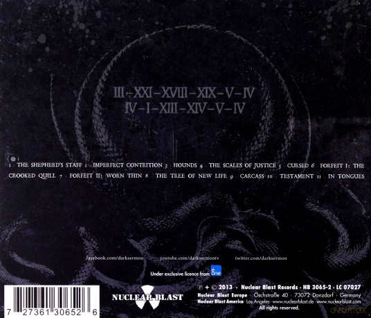 Dark Sermon: In Tongues [CD]