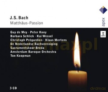 Ton Koopman: Bach:Matthaus Passion Bwv244 [3CD]
