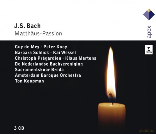 Ton Koopman: Bach:Matthaus Passion Bwv244 [3CD]
