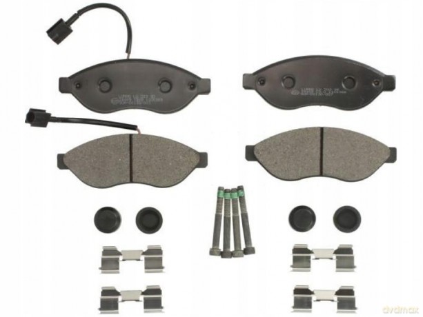Zestaw klocków hamulcowych, hamulce tarczowe Breck 24469 00 703 10 Peugeot Fiat Citroen