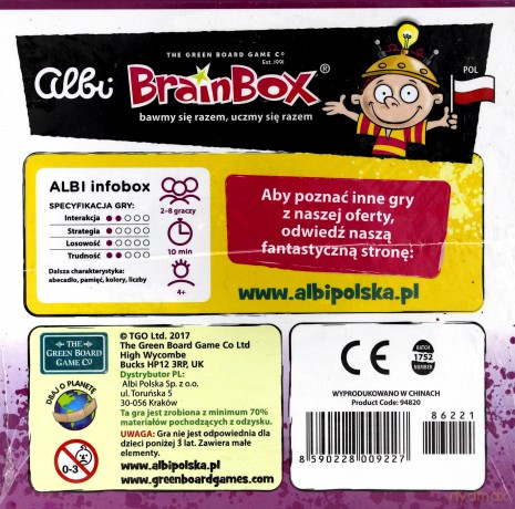 Brainbox Abecadło N31 [GRA]