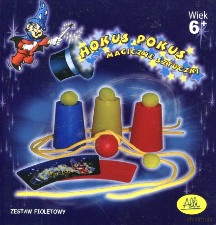 Magiczne Sztuczki Zestaw Fioletowy I47 [GRA]