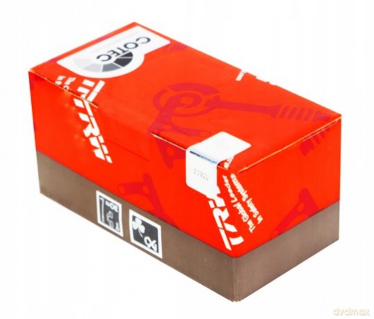 Zestaw klocków hamulcowych, hamulce tarczowe TRW GDB1873 Fiat Lancia Alfa Romeo