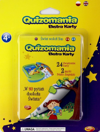DUMEL Dumel Discovery - Extra karty - Świat wokół nas [ZABAWKA]