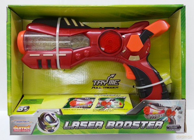 Dumel Discovery - Pistolet laserowy Laser Booster [ZABAWKA]