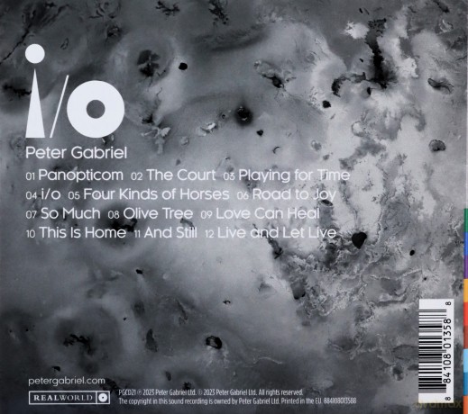 Peter Gabriel: I/O [2CD]