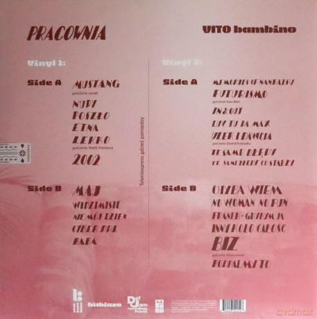 Vito Bambino: Pracownia [2xWinyl]