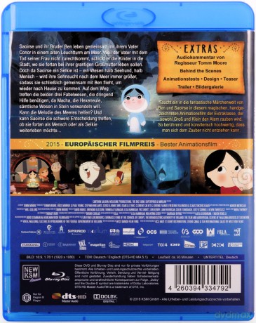 Song of the Sea (Sekrety morza) [Blu-Ray]