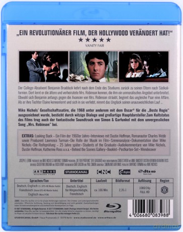 The Graduate (Absolwent) [Blu-Ray]