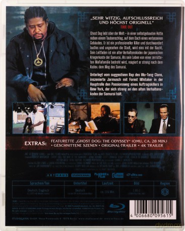 Ghost Dog: The Way of the Samurai (Ghost Dog: Droga samuraja) [Blu-Ray]