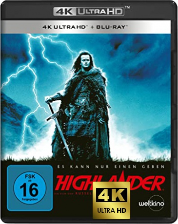 Highlander (Nieśmiertelny) [Blu-Ray 4K]+[Blu-Ray]