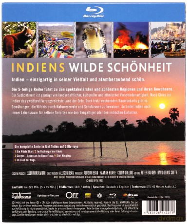 Indiens wilde Schönheit season 1 [2xBlu-Ray]