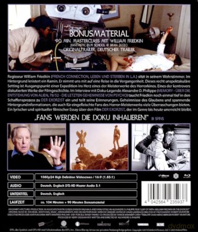Leap of Faith: William Friedkin on the Exorcist (Na wiarę. 'Egzorcysta' Williama Friedkina) [Blu-Ray]