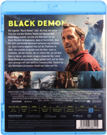 The Black Demon (Czarny demon) [Blu-Ray]