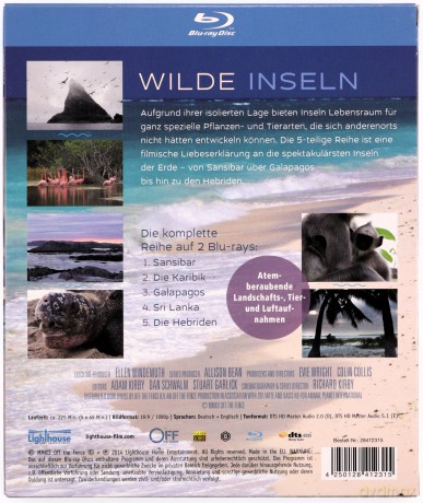 Wildest Islands Season 1 [2xBlu-Ray]