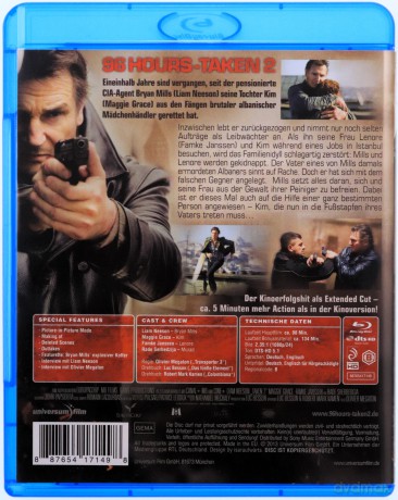 Taken 2 (Uprowadzona 2) [Blu-Ray]