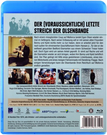 The Last Exploits of the Olsen Gang (Ostatni skok Gangu Olsena) [Blu-Ray]
