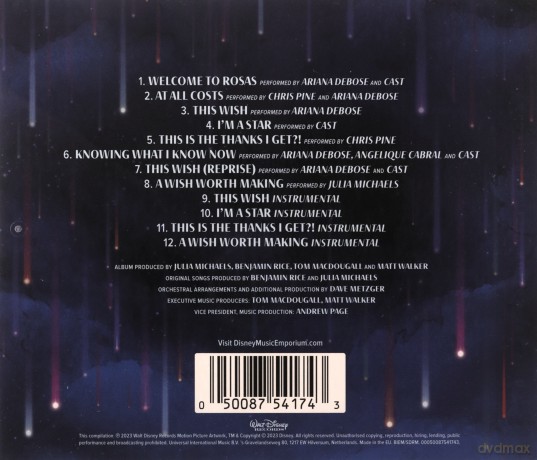 Wish (Disney) [CD]